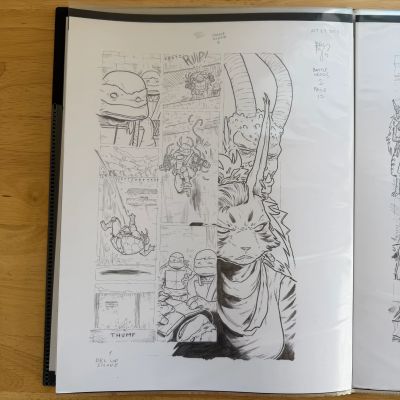 Ben Bishop | TMNT BATTLE NEXUS #2 - PAGE 12 - (ORIGINAL ART) | Ben Bishop