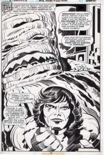 Jack Kirby - Eternals 12 Splash