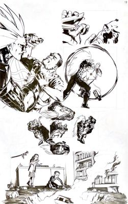 Gene Ha | Gene Ha - Flashpoint: Project Superman - Issue #2 Page #19 (2011) | Panel Punk Comics Originals