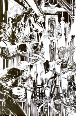Gene Ha | Gene Ha - Flashpoint: Project Superman Issue #2 page #14 | Panel Punk Comics Originals