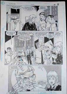 TOM LYLE: DETECTIVE COMICS #645 pages 15 16 18 20 | Rojay’s Original Art