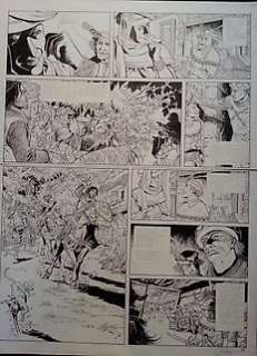 Vicomte, Laurent | original plate (p.21)  - Balade au bout du monde  - Le bÃ¢tard | Catawiki