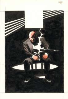 Emanuele Barison - Couverture originale - Le Sceau de Caïn (vol.2) - De Silence et de sang