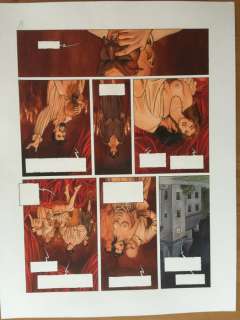 Paturaud, Laurent | Original plate  - Les passants du clair de lune | Catawiki