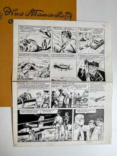 Attanasio, Dino - 1 Page originale + album deluxe - Collectie 9e Kunst - Jimmy Stone - Dispositif guet-apens / Operatie Valstrik - 1987 | Catawiki