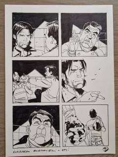 Burchielli, Riccardo - 1 Original page - John Doe - n. 5 - "Io conosco JD" - 2003
