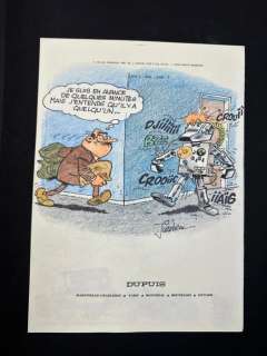 Jidéhem - 1 Original colour drawing - Gaston - De Mesmaeker | Catawiki