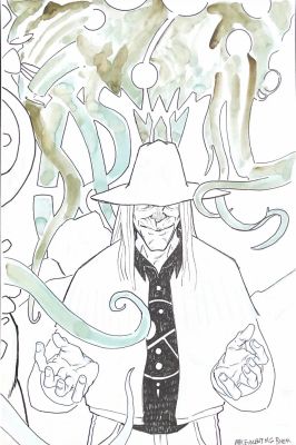 John Bivens | John Bivens: Malevolent #6 Cover | Panel Punk Comics Originals
