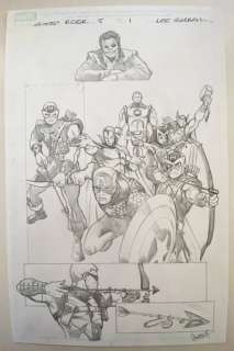 Lee Garbett - Original page - Ghost Rider - # 8 - Page 1 - 2012 | Catawiki