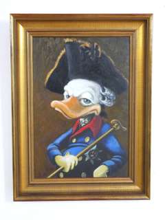 Prof. Volker Schönwart Gouache - Donald Duck - Erster Versuch der Neufassung des „Fridericux Dux“, Herrscher aller Mäuse - 2020 | Catawiki