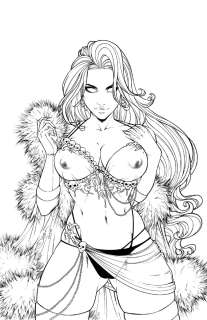 Juan Castro - Lady Death Issue Malevolent Decimation Page Suhng Cover A