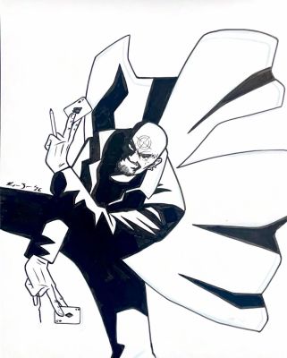 Raymar Brunson | Raymar Brunson - BULLSEYE - Pin-UP / Fan Art | Panel Punk Comics Originals