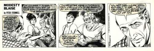 Romero, Enric Badia - 1 Bande originale - Modesty Blaise - Strip #3756 - 1980 | Catawiki