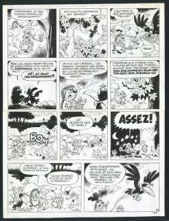 Raymond Macherot - Planche originale n°19, prépubliée dans Le Journal de Spirou n°1519 du 25 mai 1967 - Sibylline en danger - Sibylline