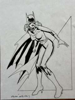 Kevin Nowlan - 1 Original drawing - Batgirl | Catawiki