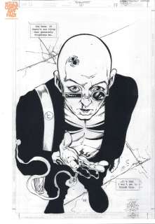 Darick Robertson Rodney Ramos - Transmetropolitan #41 Pg 17 Splash (Dc, 2000)