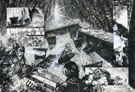 Didier Poli, Robin Recht - Elric T1, planche 20-21