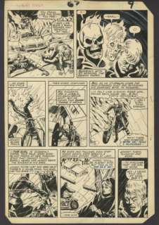 Don Perlin - GHOST RIDER (1973-83) #67 Interior Page | ComicConnect