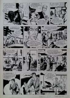 Vance, William | original plate (p.3)  - Bruno Brazil vol.10 | Catawiki