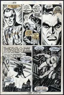 John Romita - SPECTACULAR SPIDER-MAN (1968) #1 Interior Page | ComicConnect