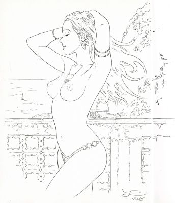 Lounis Chabane | Lot 232 - Héléna T2 en édition originale, agrémenté d’une dédicace. Proche de l’état neuf. | Septimus
