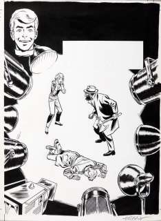 Tibet - Ric Hochet, illustration Ã  l‘encre de Chine pour…