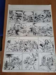 Funcken, Fred & Liliane - 1 Original page - Harald le Viking T2 - L’Escadre rouge - 1967 | Catawiki