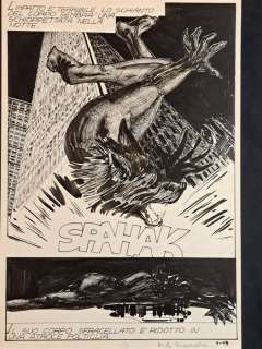 Manara, Milo - 1 Original page - Milo Manara - Genius n.1 "Il Morso della Lupa" | Catawiki