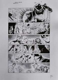 Sergio Davila (Blue Lines) + Vicente Cifuentes (Inker) - 1 Original page - The Terrifics #27 - The Terrifics #27 Page 5 | Catawiki