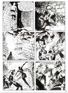 Dotti, Maurizio - 5 Original page - Dampyr #94 - "Lo stregone senza volto" - 2008 | Catawiki