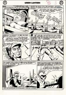 Gil Kane, Joe Giella | Green Lantern #6 P 3 (1St Tomar-Re Page! This 3 Is the Very 1St ’Birth’ Tomar-Re Page!) Large Art - 1961 | Romitaman