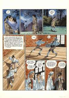 Griffo | Planche originale n°37 - La Fiammina - Giacomo C. | Daniel Maghen