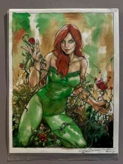 Ryan Kelly - 1 Original colour drawing - Poison Ivy | Catawiki