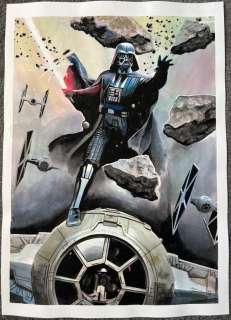 John Heijink - Original colour drawing - Star Wars - Darth Vader - 2023 | Catawiki