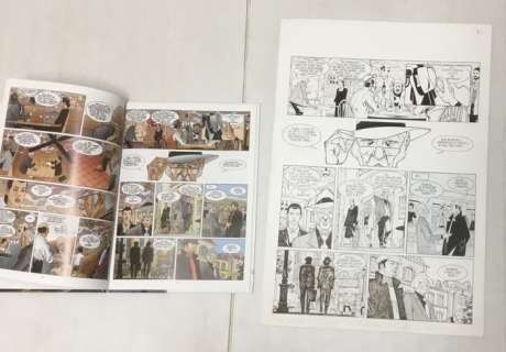 Barison, Emanuele - 1 Original page - De Silence et de Sang T11 - Le Sceau de Caïn (1) - 1998 | Catawiki