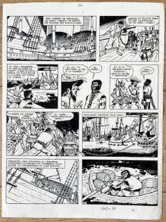 Sirius - 1 Original page - Simon le danseur T1 - La Rade des Vaisseaux - 1970 | Catawiki