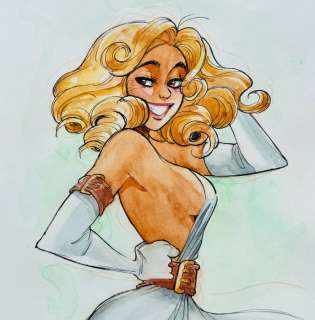 Barbucci, Alessandro Original colour drawing - Ekhö monde miroir T3 - Projet de couverture - Holywood boulevard - 2014 | Catawiki