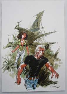 Dany - 1 Original colour drawing - Histoire sans Héros - 2018 | Catawiki