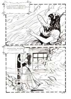 Manara, Milo - 1 Original page - Jolanda De Almaviva #50 - "La foresta degli impiccati" - 1973 | Catawiki