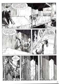 Bigliardo, Daniele - 1 Original page - Dylan Dog #316 - "Blacky" - 2012 | Catawiki