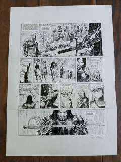 Parnotte, Joël - 1 Original page - Le Maître d’armes - 2015 | Catawiki