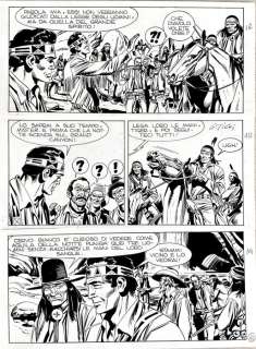 Ticci, Giovanni - 1 Original page - Tex - n. 202 | Catawiki