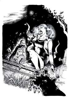 Vicente Cifuentes - Action Comics #35 Splash (Sold Live on ‘Dueling Dealers of Comic Art #139 Podcast on 11-1-2023 Watch It Here!