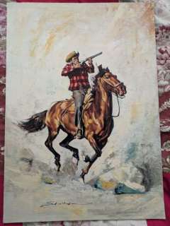 Pujolar, Shöller - 1 Original cover - Oeste Pulp Selecciones Ilustradas - Western - 1968 | Catawiki