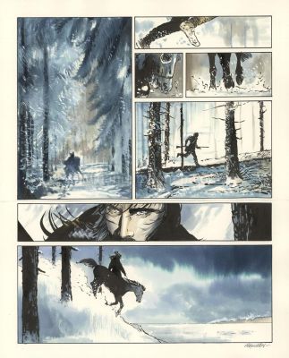 Bernard Vrancken | Nouvelle France, Chapitre I, planche orig | Daniel Maghen