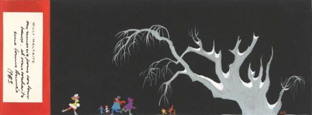 Will | Illustration originale pour une carte de voeux | Daniel Maghen