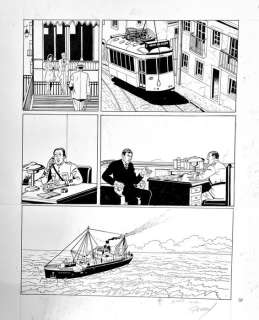 Renaud - 1 Original page - Harry Dickson T13 - L’Or de Malacca - 2018 | Catawiki