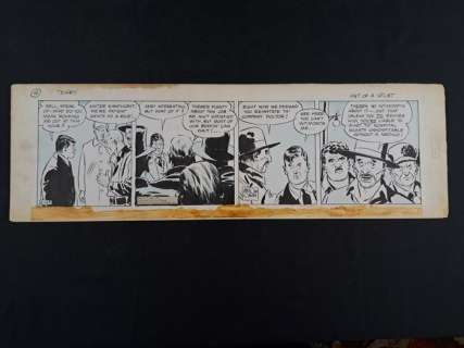Caniff, Milton - 1 Original page - Terry & The Pirates: Hint of a Splint - 1937 | Catawiki