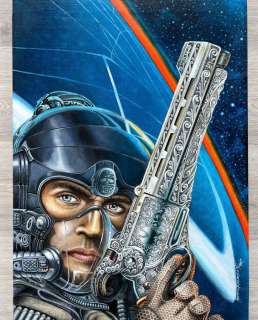 Martin Rodríguez - 1 Peinture originale - AGHNAR: Tribute to Juan Giménez – Hand Signed | Catawiki