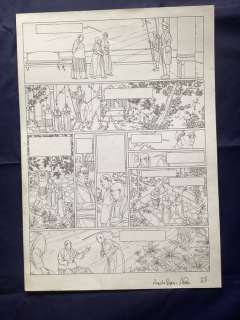 Popescu, Augustin - 1 Original page - Les Carnets Secrets du Vatican - Tome 1 - 2008 | Catawiki